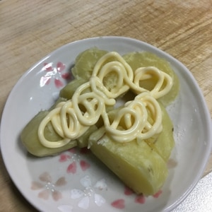 電子レンジで♪ぶっかけマヨじゃが☆